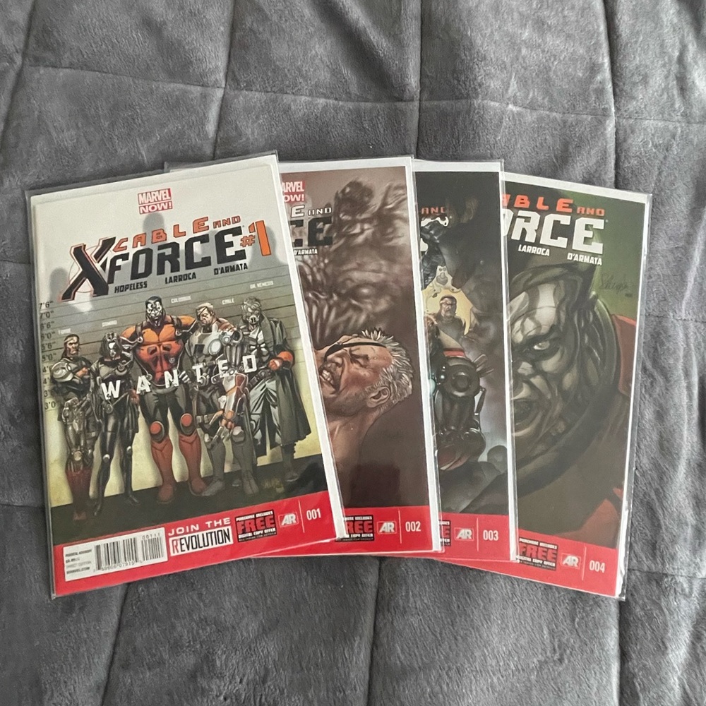 Marvel Cable and XForce #1-4